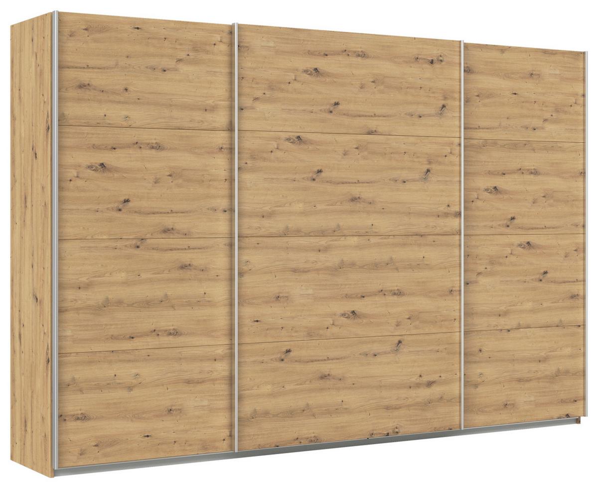Schwebetürenschrank B: 315cm Feldkirch Eiche Dekor - Eiche Artisan, MODERN, Holzwerkstoff (315/210/62cm)