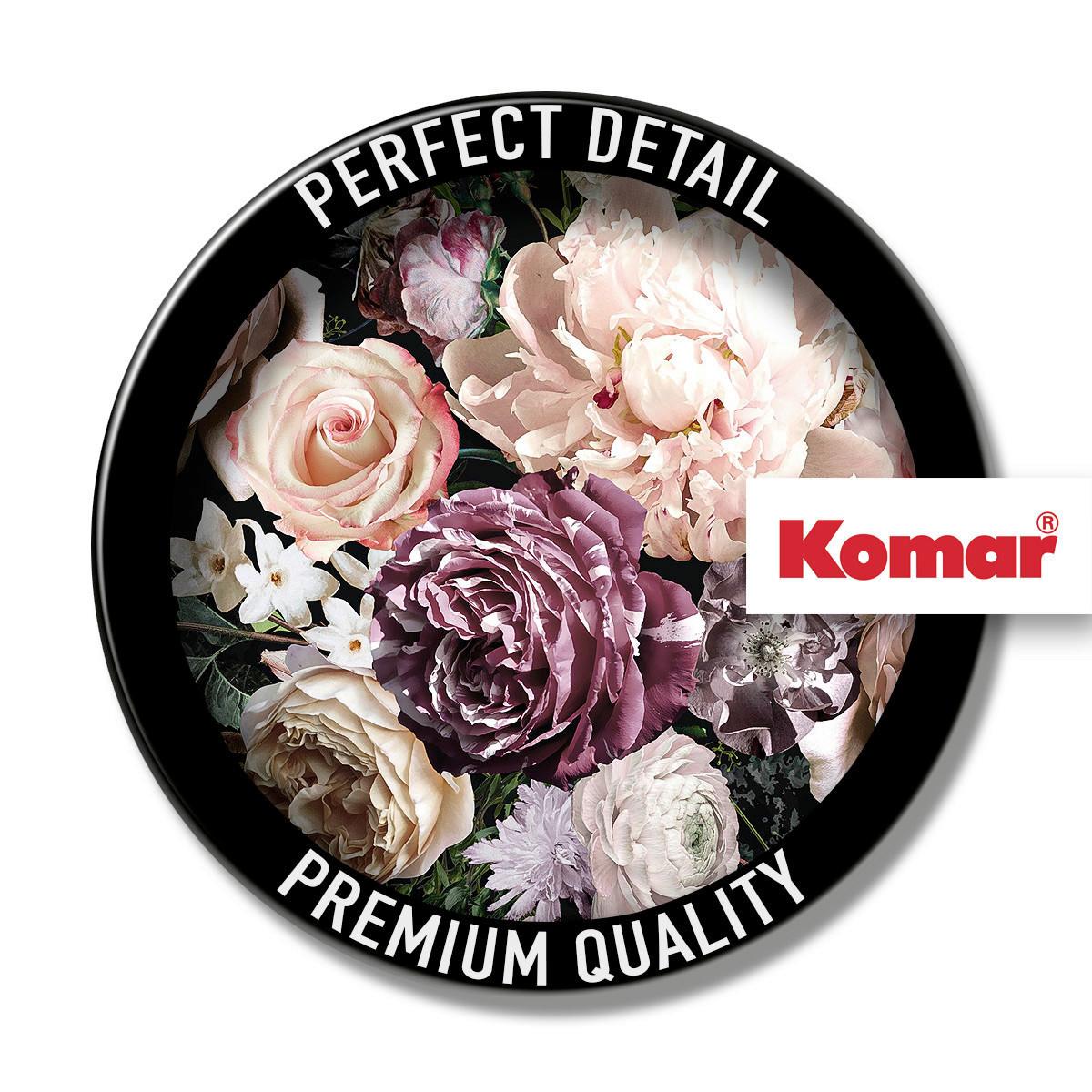 Fototapete Enchanted Flowers - Multicolor, Trend, Papier (125cm) - Komar