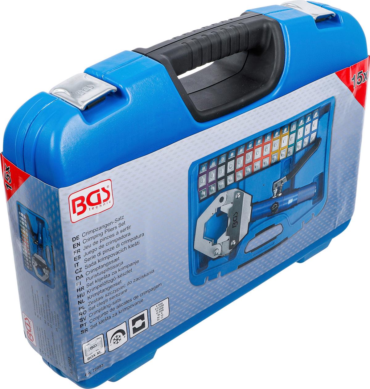 Crimpzangenset Satz-Hydraulisch - Basics (46,8/32/10cm)