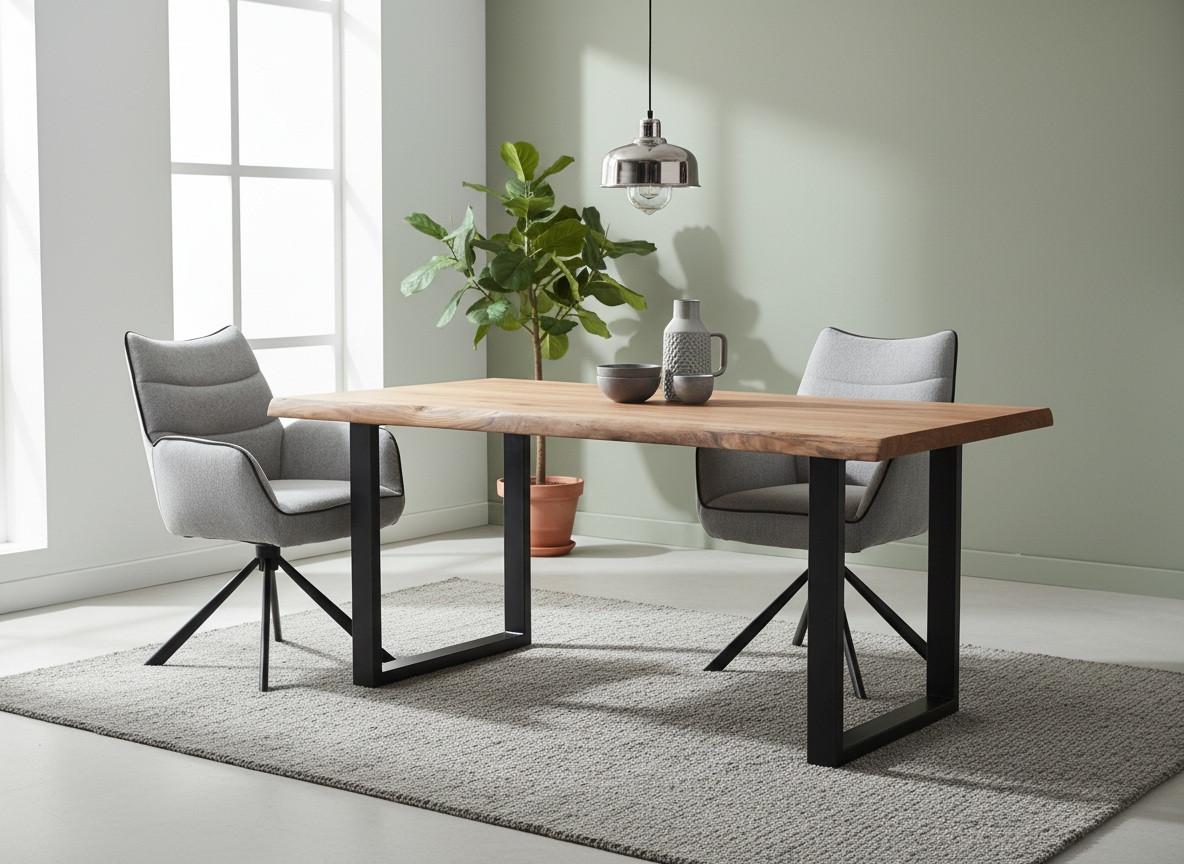 Armlehnstuhl Elodie Grau Sitzfl. 180° Drehbar, B: 60 Cm - Schwarz/Grau, KONVENTIONELL, Textil/Metall (60/92/67cm) - MID.YOU