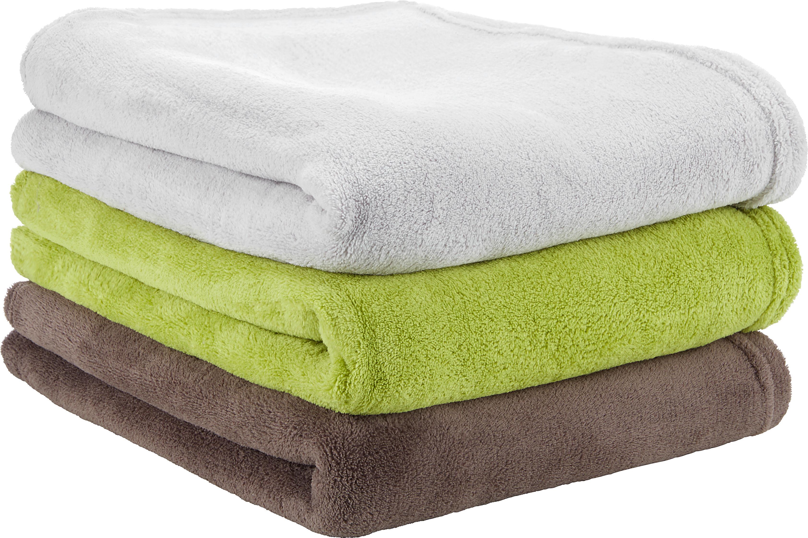 MĚKKÁ DEKA Cenový trhák - barvy stříbra/hnědá, textil (130/160cm) - Based