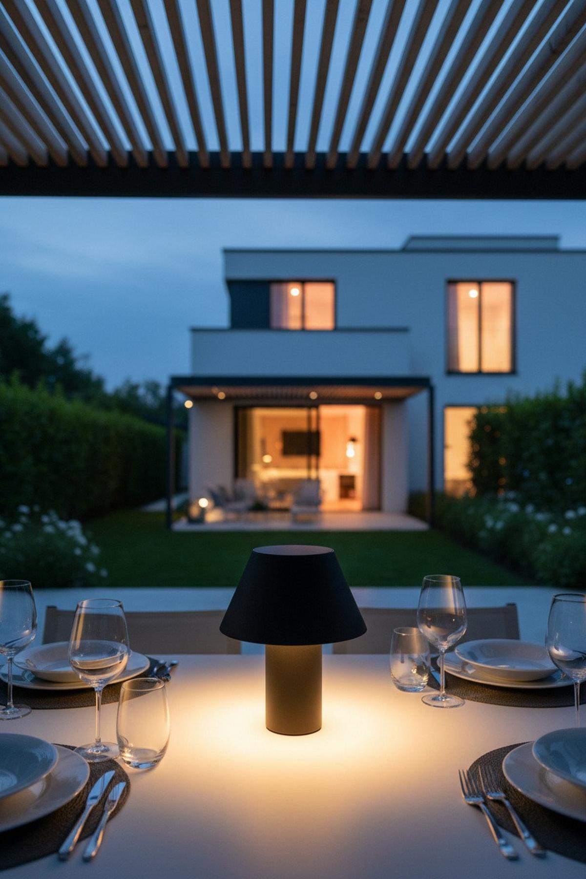 SOLARLEUCHTE 3-Fach dimmbar - Schwarz, Basics, Kunststoff/Metall (25/30/25cm) - Markslöjd