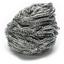 Stahlschwamm Silber - Silberfarben, KONVENTIONELL, Metall (5cm)