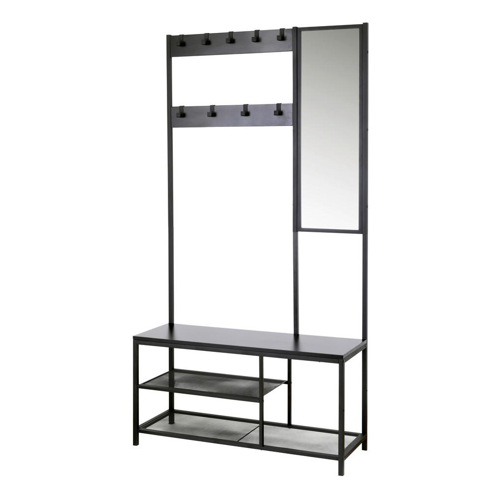 GARDEROBE Schwarz B: 98cm