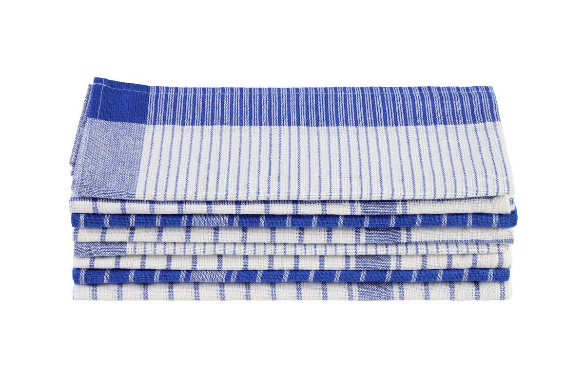 Geschirrtücher Frankfurt Baumwolle 8er-Set Bunt - Multicolor, KONVENTIONELL, Textil (50/70cm) - Ondega
