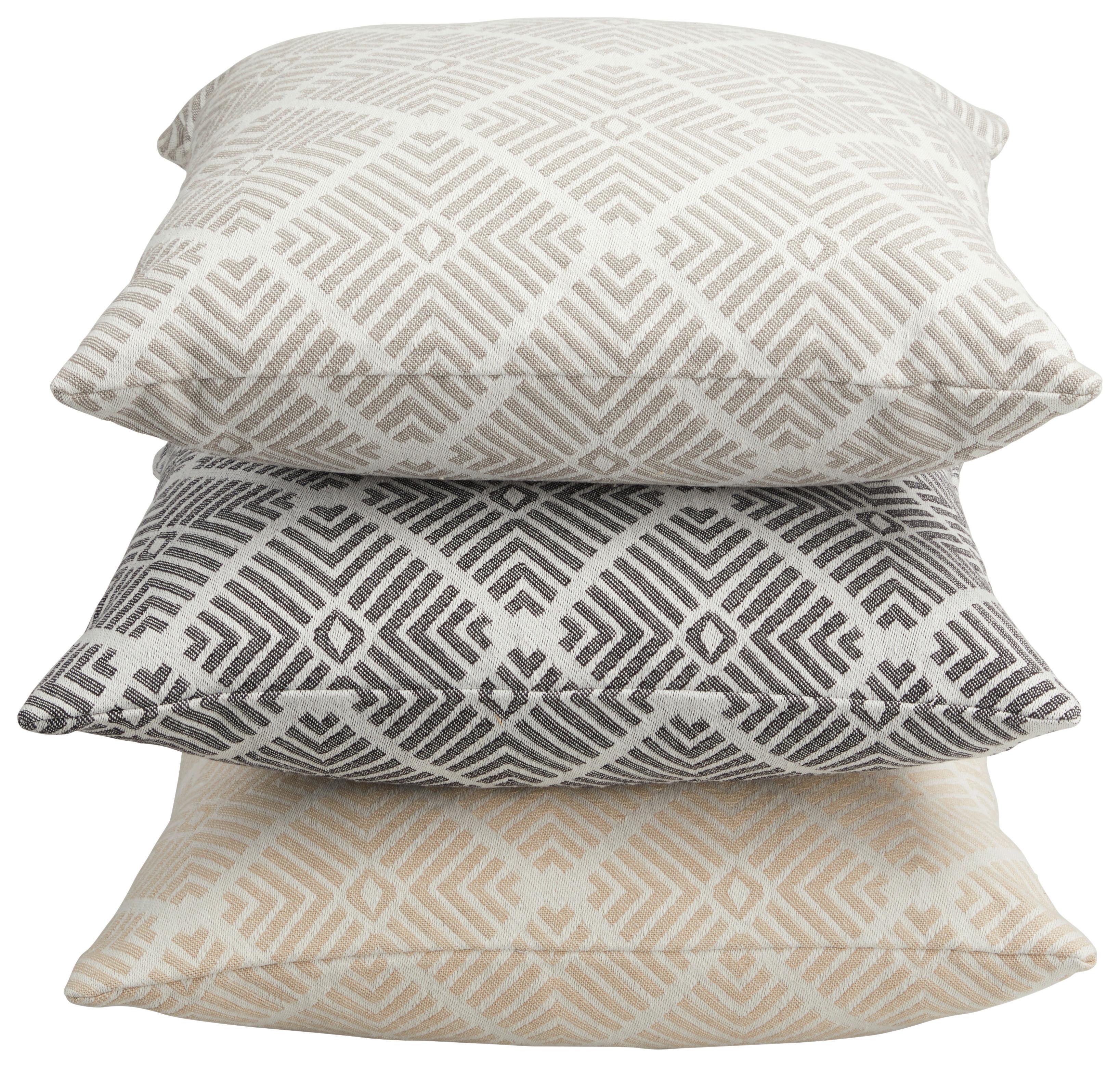 Zierkissen Verona - Champagner, MODERN, Textil (45/45cm) - Luca Bessoni