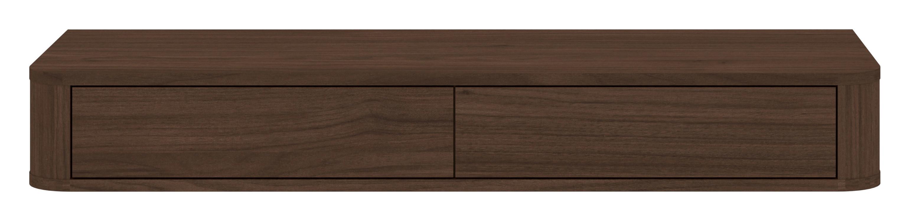 KONSOLENTISCH Mocha Walnussfarben B: 115,2cm - Walnussfarben, Design, Holzwerkstoff (115,2/15,8/40cm) - MID.YOU