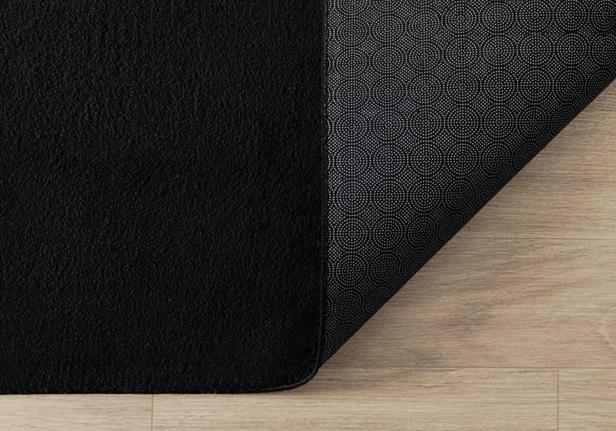 Fellteppich Loft - Schwarz, KONVENTIONELL, Textil (120/160cm)
