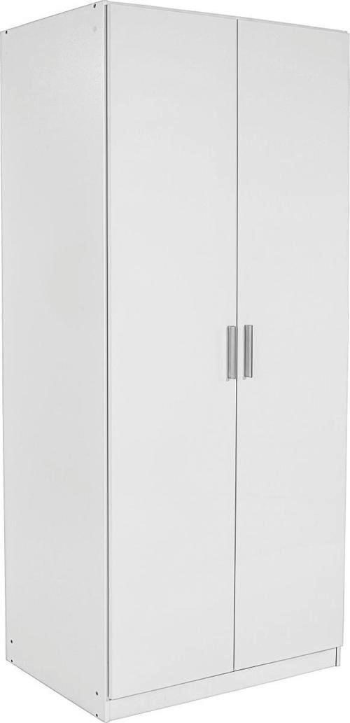 Drehtürenschrank 91cm Celle, Weiß