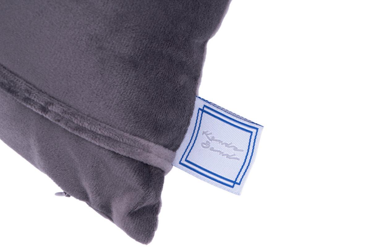 Zierkissen + Kuscheldecke Set Paulina, Graphitfarben - Graphitfarben, KONVENTIONELL, Textil (130/170/1,7cm)