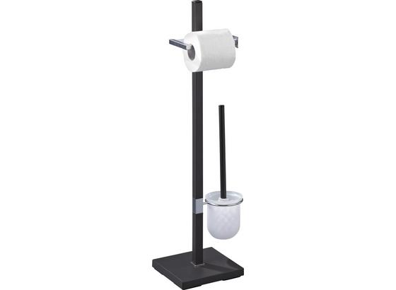 Držák Na Toaletní Papír Mode - antracitová, Moderní, kov (22/76/18cm) - Homezone Držák Na Toaletní Papír Mode - antracitová, Moderní, kov (22/76/18cm) - Homezone