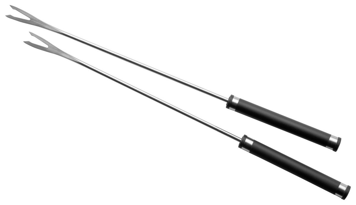 Fondue-Set Schwarz Kupferfarben 11-teilig - Schwarz/Kupferfarben, Trend, Metall (25/19,5/23cm) - Mäser