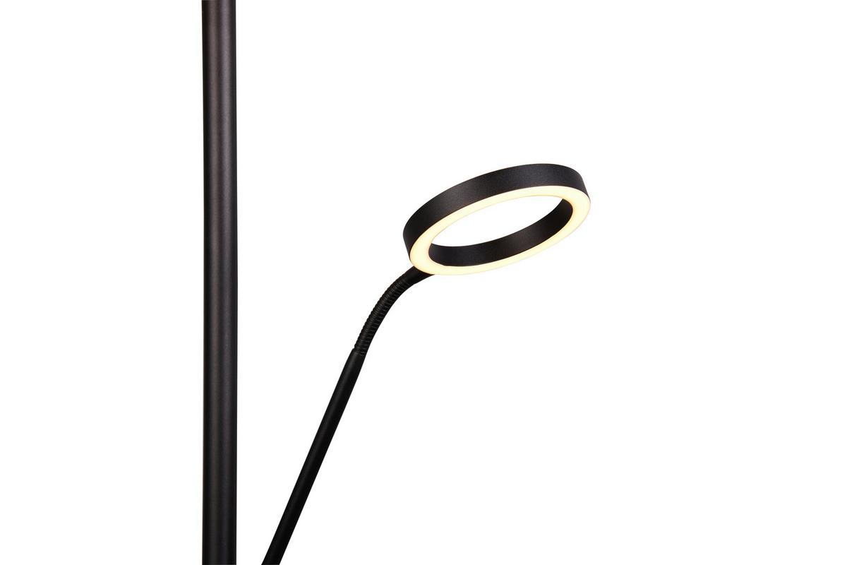 Led-stehleuchte 449510232 Willis - Schwarz, Design, Metall (40/180cm) - Trio Leuchten