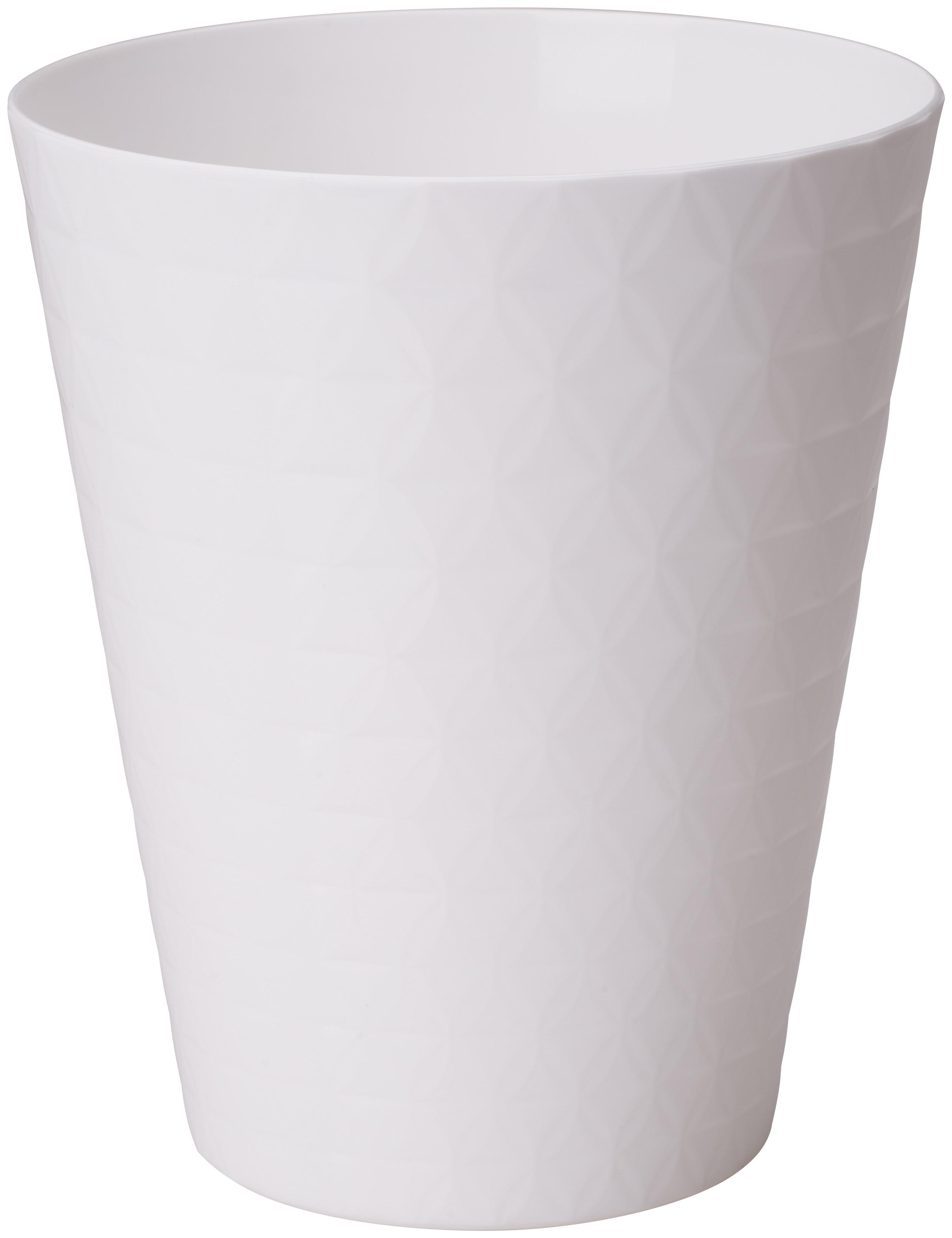 Obal na kvetináč BRILLIANT  13 ORCHIDEE - biela, Konventionell, plast (12,7/15cm) - Mömax
