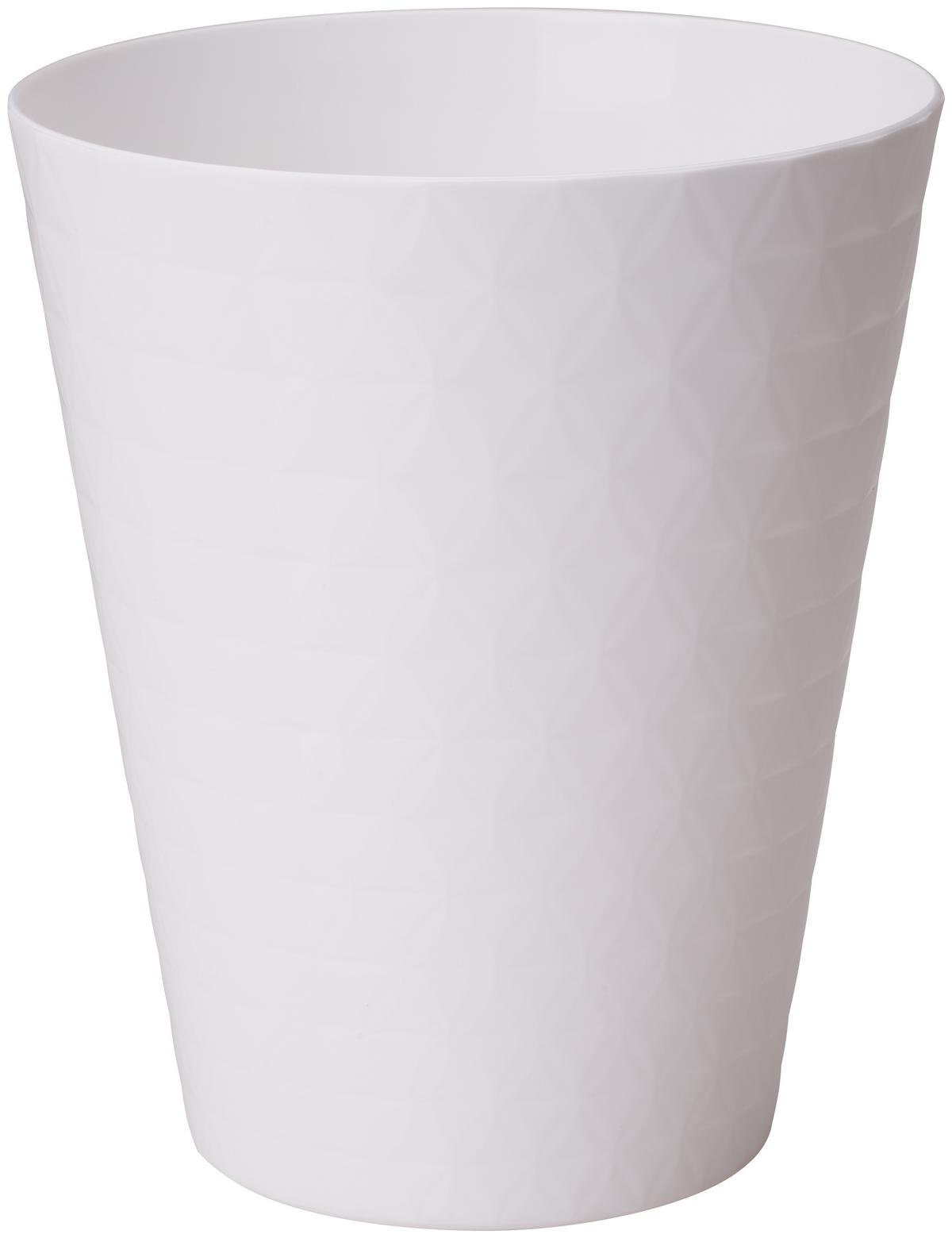 Obal na kvetináč BRILLIANT  13 ORCHIDEE - biela, Konventionell, plast (12,7/15cm) - Mömax