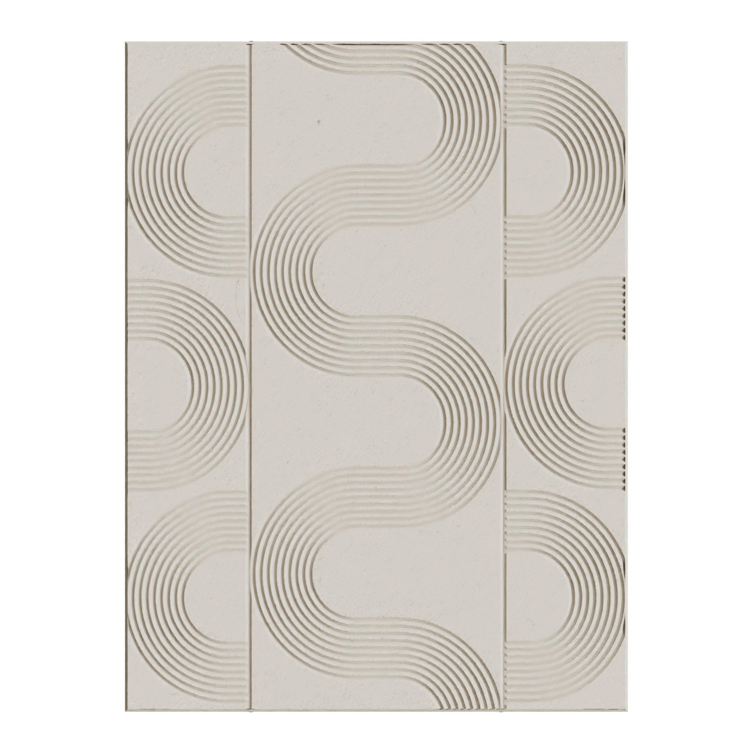 Akustický panel MARIELLA - béžová, textil (90/120cm) - Premium Living