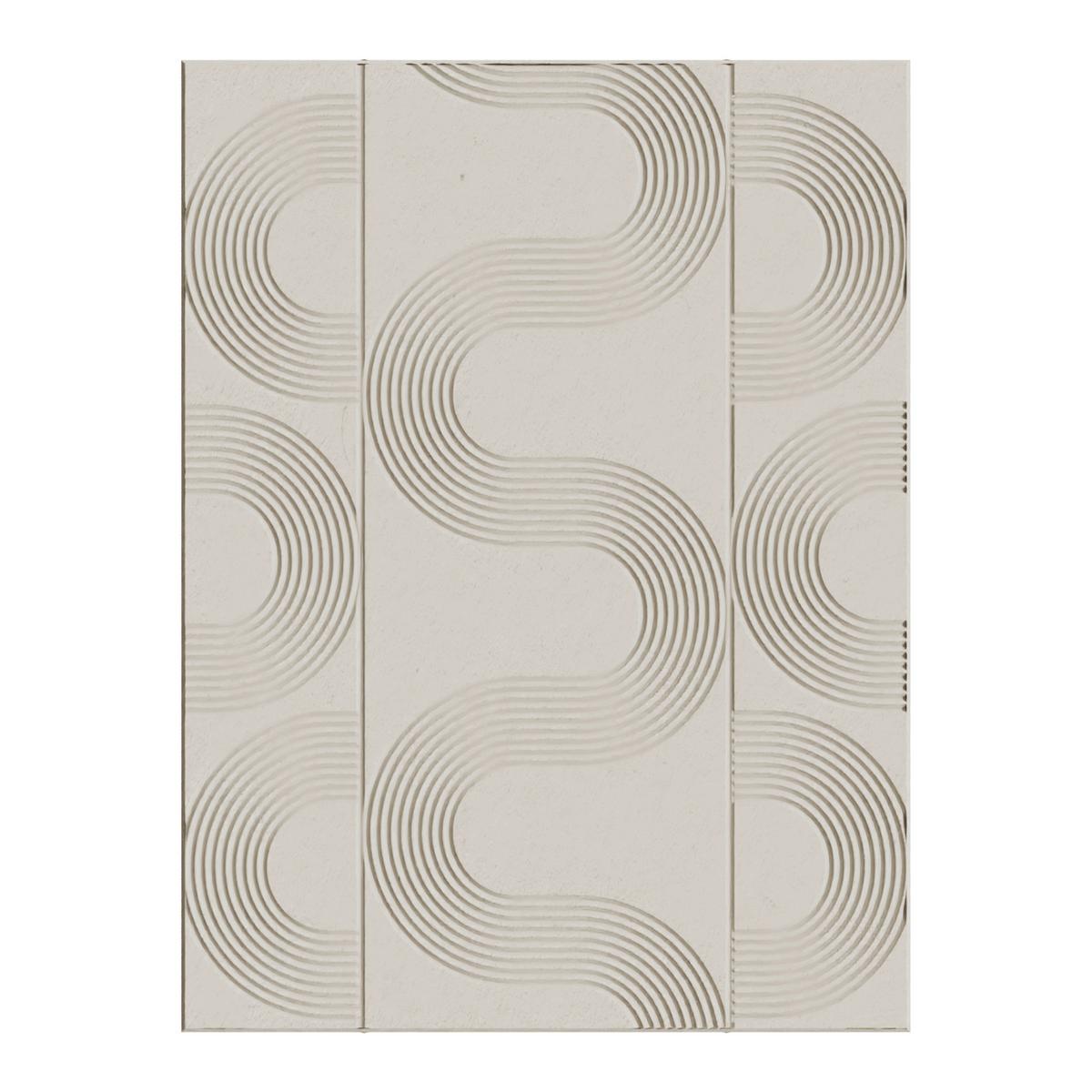 Akustický panel MARIELLA - béžová, textil (90/120cm) - Premium Living