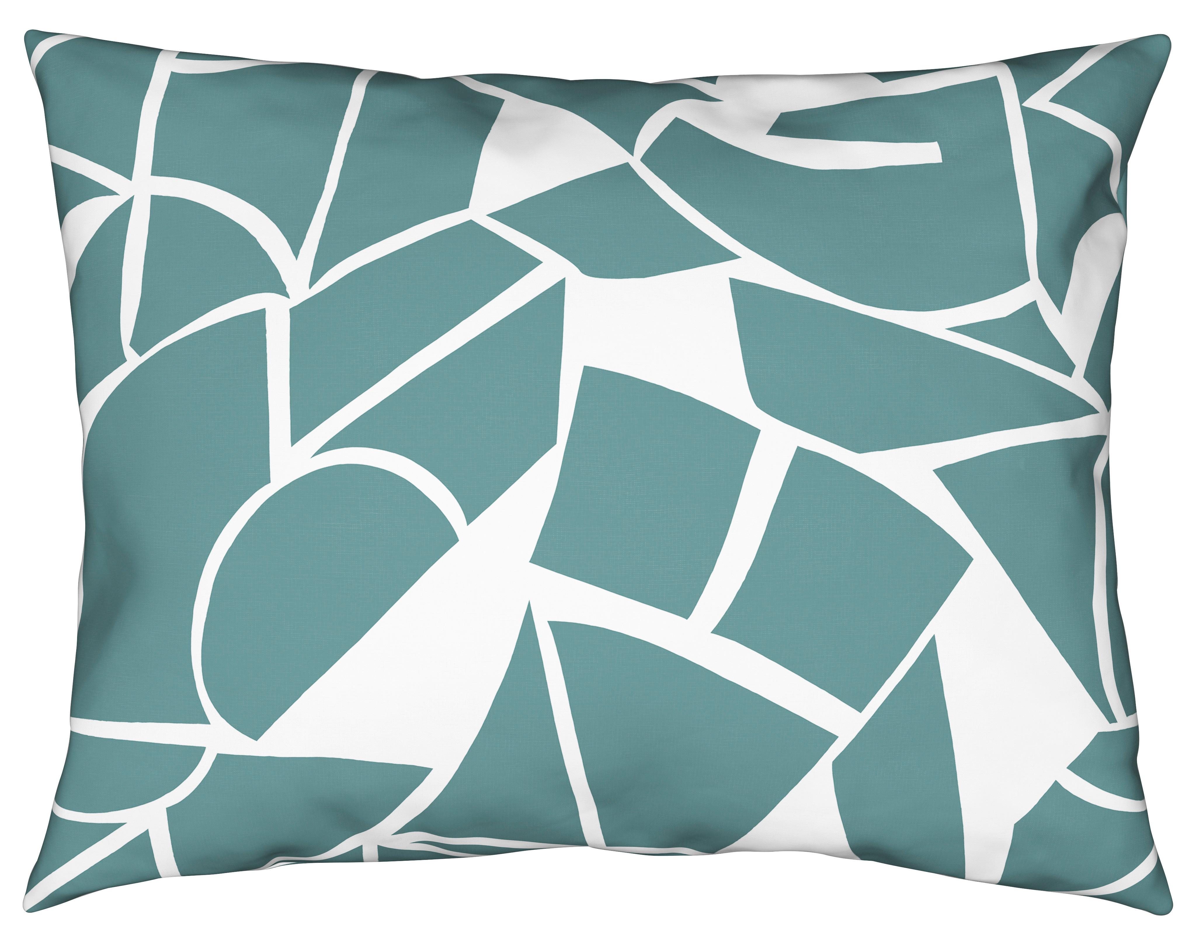 Povlečení Axel, 70/90 140/200cm - bílá/modrá, Moderní, textil (140/200cm) - Mömax