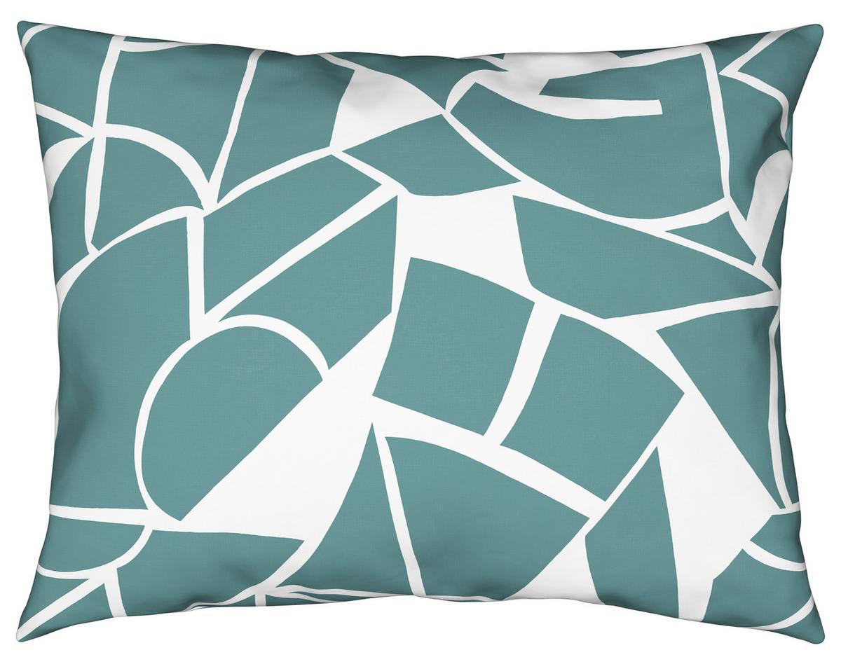 Posteľná bielizeň Axel, 70/90 140/200cm - modrá/biela, Modern, textil (140/200cm) - Mömax