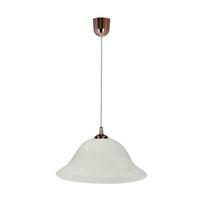 Pendelleuchte 31-24572 Vera - Alabasterfarben/Kupferfarben, KONVENTIONELL, Metall (25/25/70cm)