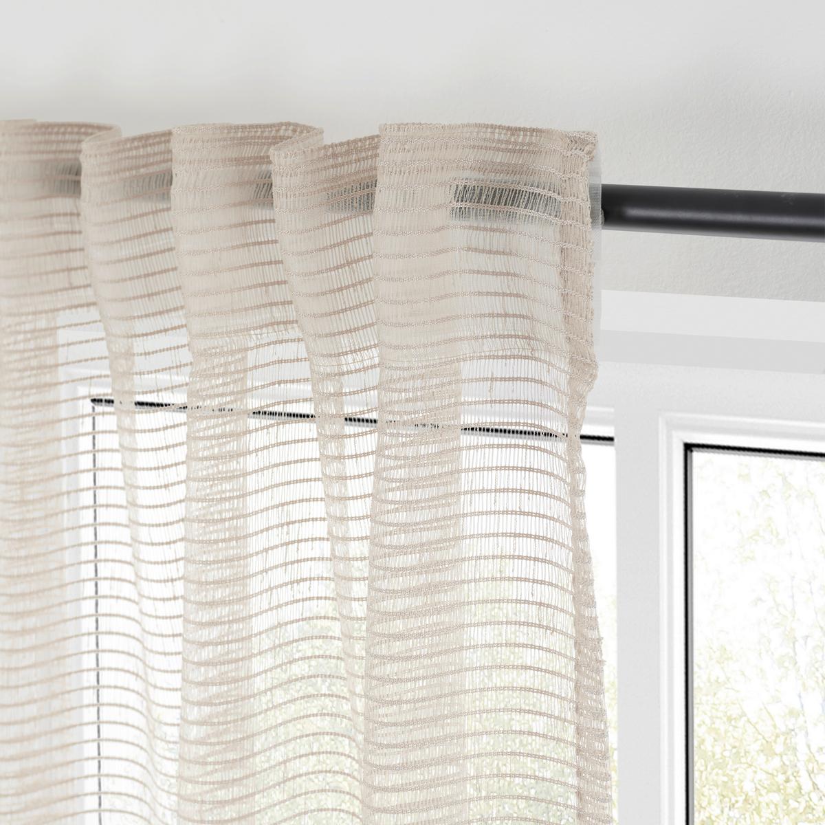 HOTOVÝ ZÁVES Luka, 135/245cm, prírodná - prírodná farba, Konventionell, textil (135/245cm) - Premium Living