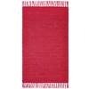 Handwebteppich Annika - Rot, MODERN, Textil (70/120cm) - James Wood