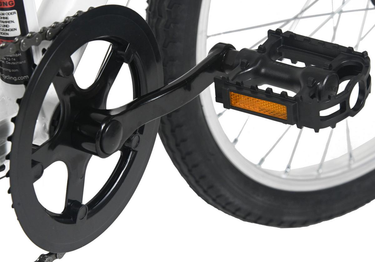 Kinderfahrrad 20 '' Weiß - Weiß, Basics, Metall (25/140/60cm)