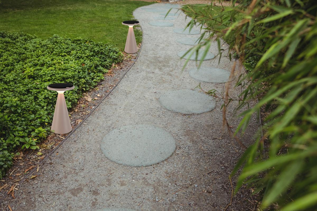 VENKOVNÍ LED SVÍTIDLO HIRO - černá/pískové barvy, Moderní, plast (11,5/20,3cm) - Modern Living