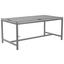 Esstisch Vintage B: 90 cm Braun - Dunkelgrau/Braun, Trend, Holz/Metall (180/90/75cm) - Landscape Esstisch Vintage B: 90 cm Braun - Dunkelgrau/Braun, Trend, Holz/Metall (180/90/75cm) - Landscape