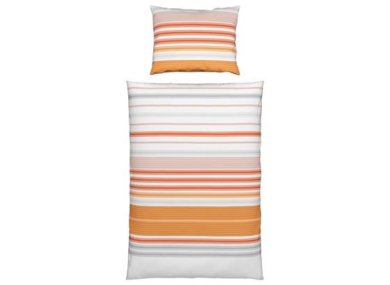 Bettwäsche Samantha - Orange, KONVENTIONELL, Textil - Ombra Bettwäsche Samantha - Orange, KONVENTIONELL, Textil - Ombra