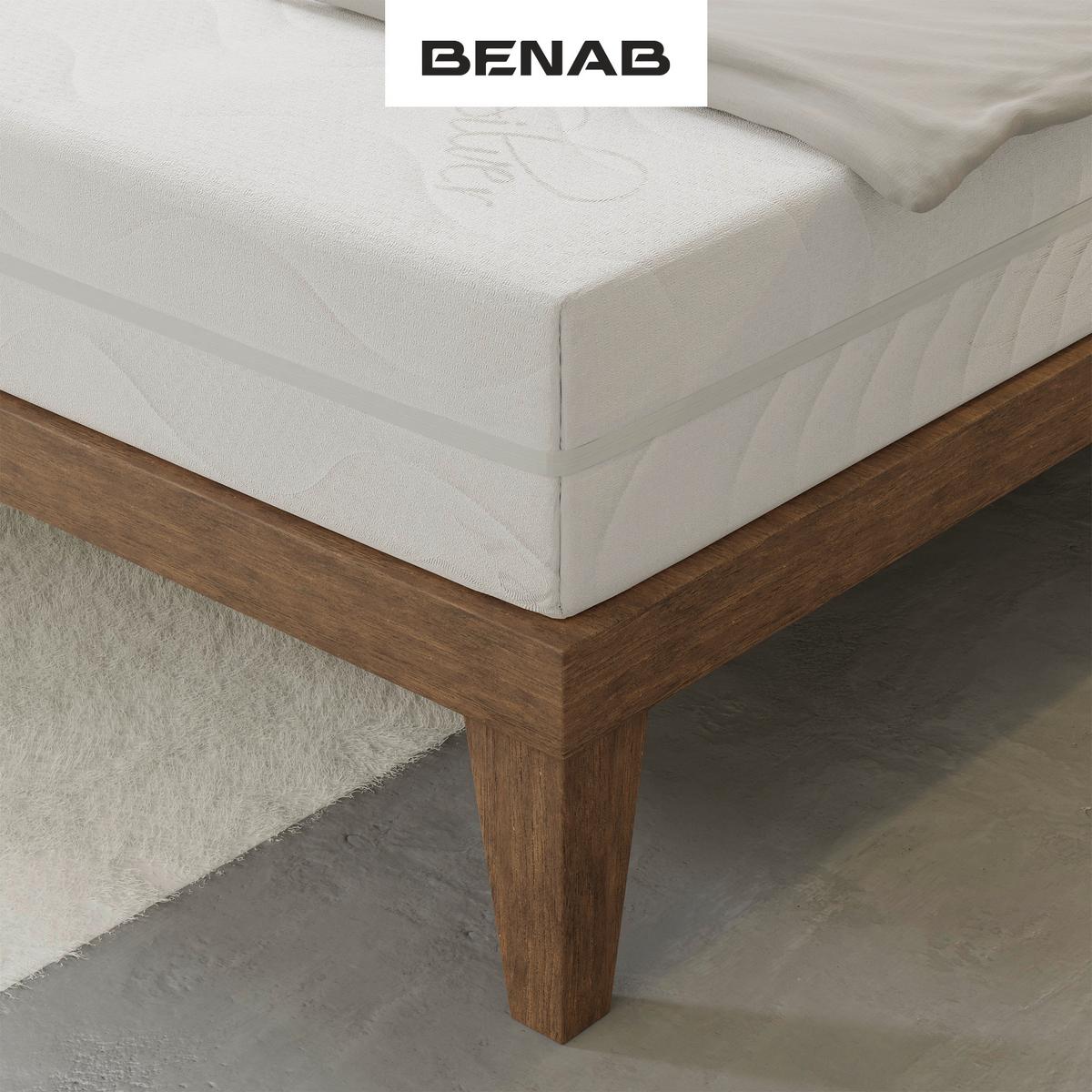 Obojstranný matrac King Kokos H3/ H5, V: 21cm - biela, Lifestyle, textil (80/200cm) - Benab