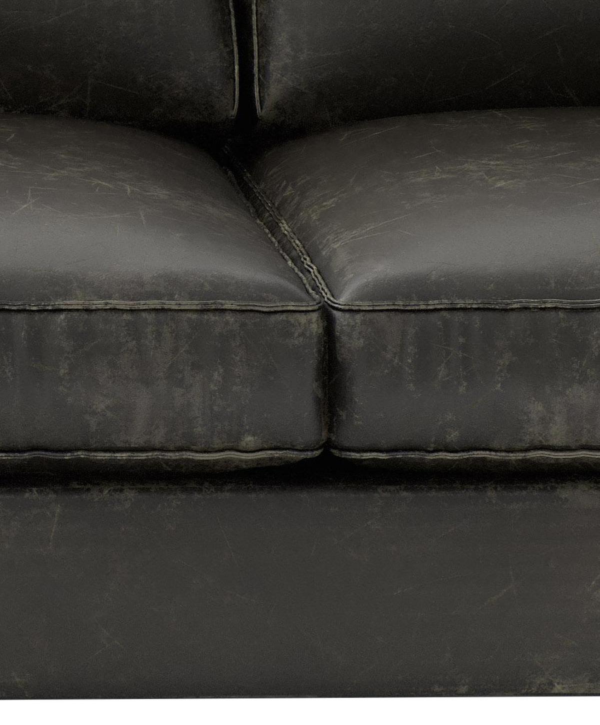Ecksofa Packo Olivgrün S: 160x265 Cm - Schwarz/Olivgrün, Design, Textil (160/265cm) - Livetastic
