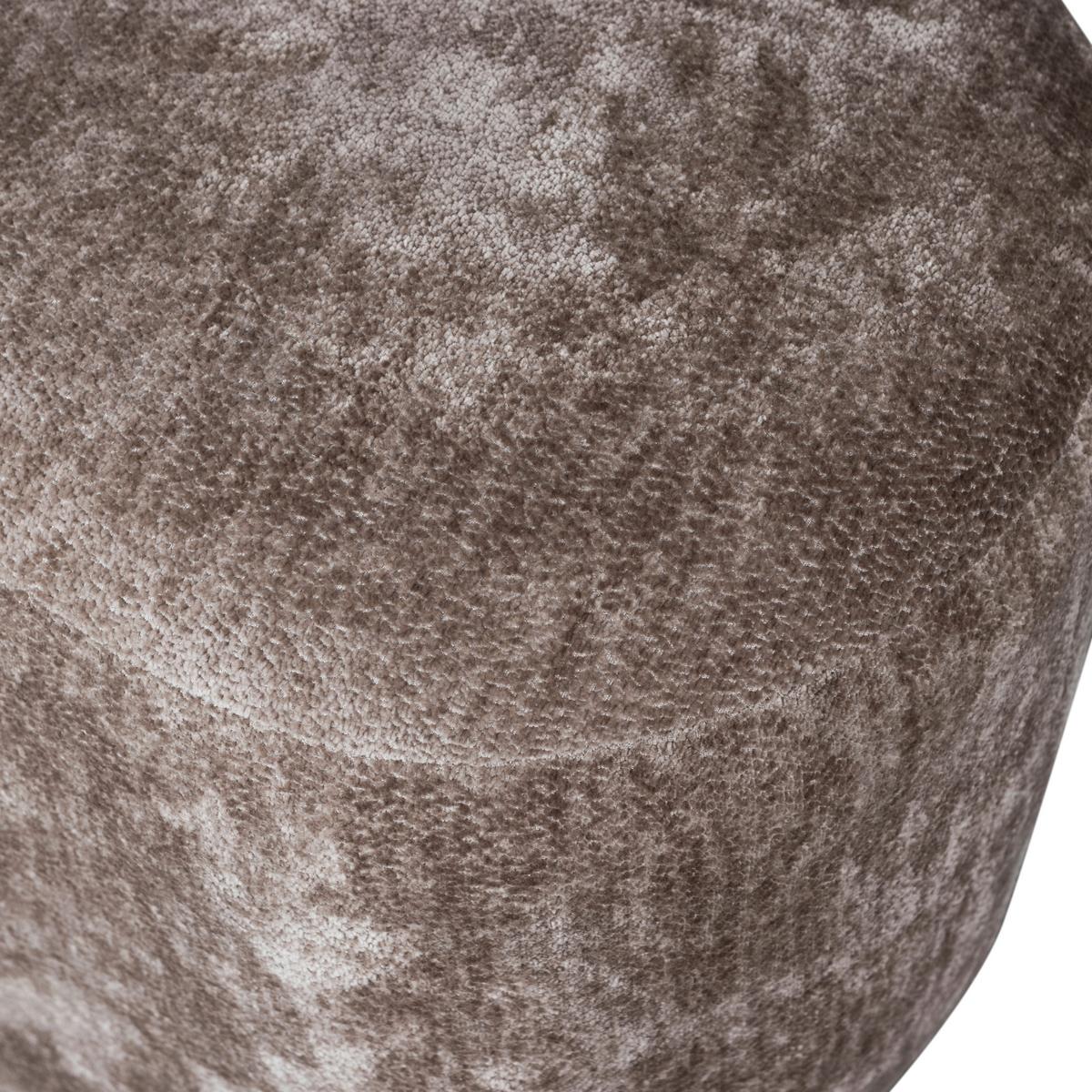 Hocker Popular Taupe B: 73cm - Taupe, Design, Textil (73/43/51cm) - Livetastic