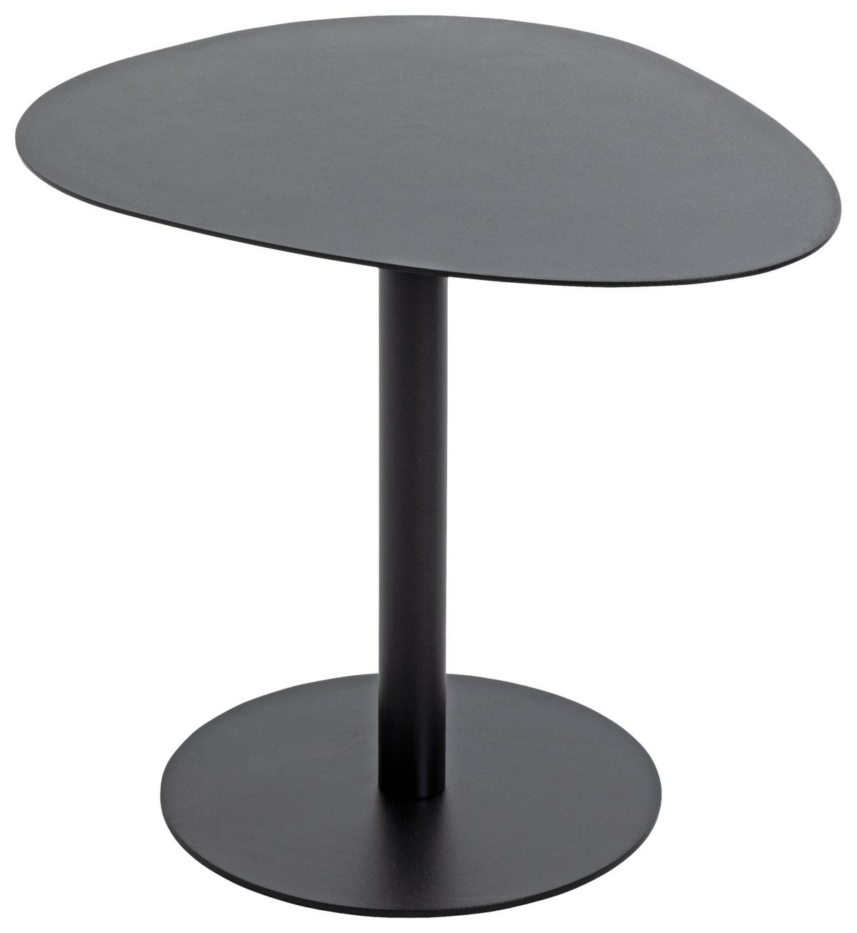 Odkládací stolek Enno 5, černá - černá, Trend, kov (51/42/41cm)