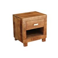 Nachttisch Naturfarben B: 40 Cm - Naturfarben, Design, Holz (40/40/30cm) - Livetastic