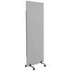 Trennwand Flexmiut - Hellgrau, Basics, Kunststoff/Textil (60/177/3cm) - MID.YOU