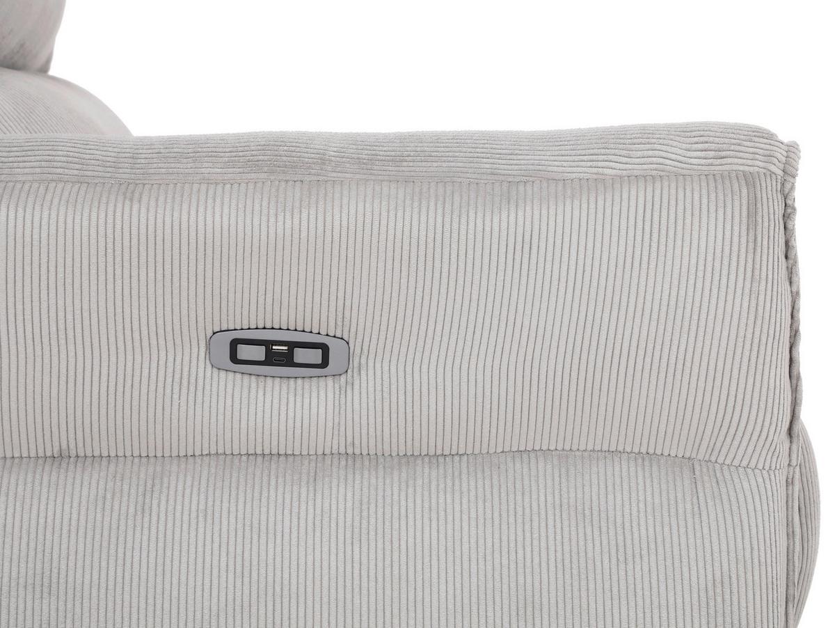 Fernsehsessel Jenson - Schwarz/Grau, MODERN, Holz/Textil (86/103/92cm)