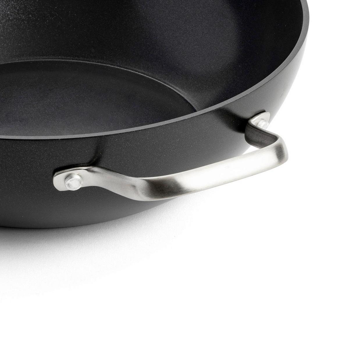 Wokpfanne Copenhagen Schwarz D: 30 Cm - Schwarz, Basics, Metall (30cm) - GreenPan