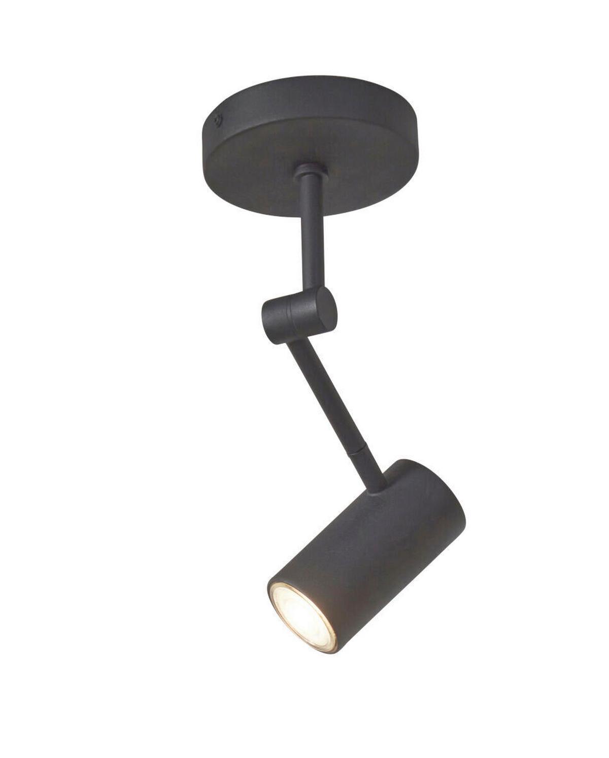 Deckenspots Montreux/c1/b - Schwarz, Trend, Metall (24/12/19,5cm) - It's about Romi