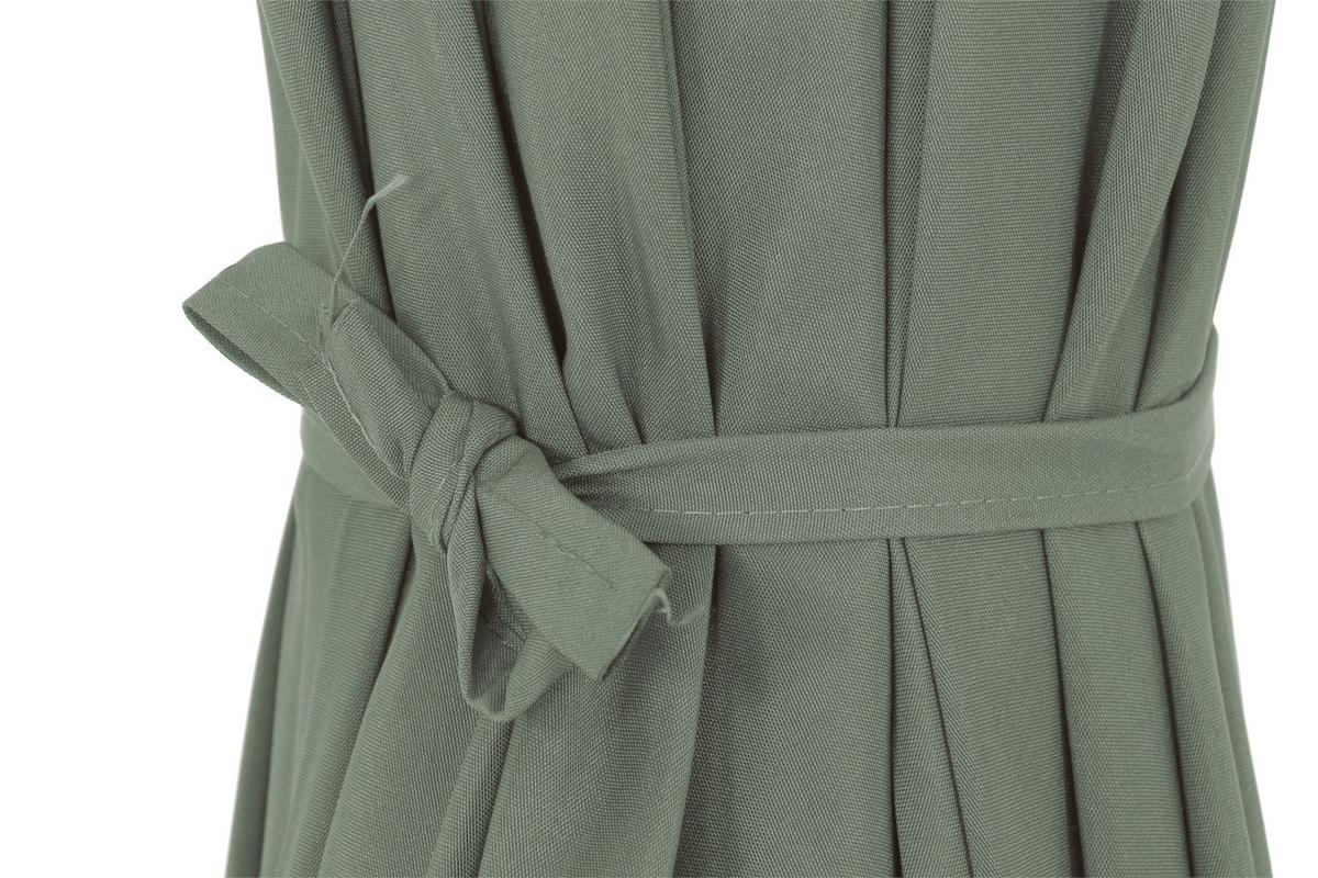 Sonnenschirm BxHxT 250x238x200 cm Anthrazit/Olivgrün - Anthrazit/Olivgrün, KONVENTIONELL, Textil/Metall (250/200cm) - Siena Garden