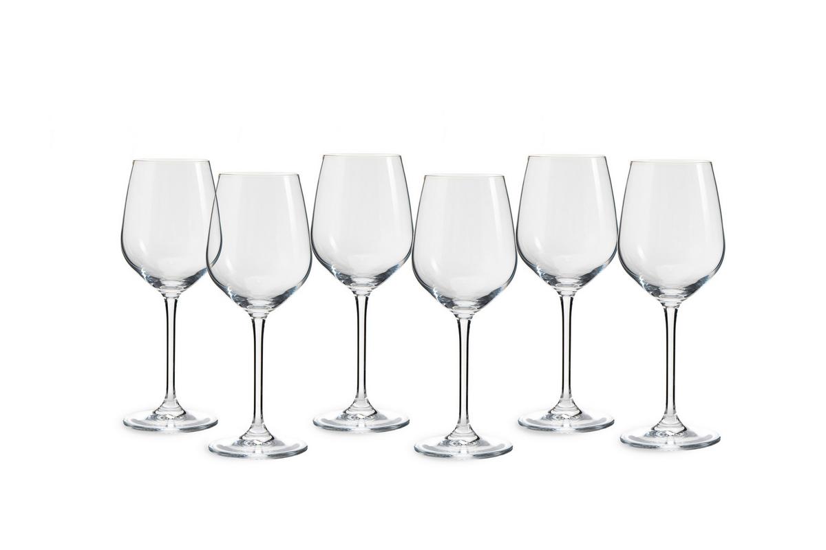 Gläserset Transparent D: 8,3 cm - Transparent, Basics, Glas (8,3/21,5cm) - Echtwerk