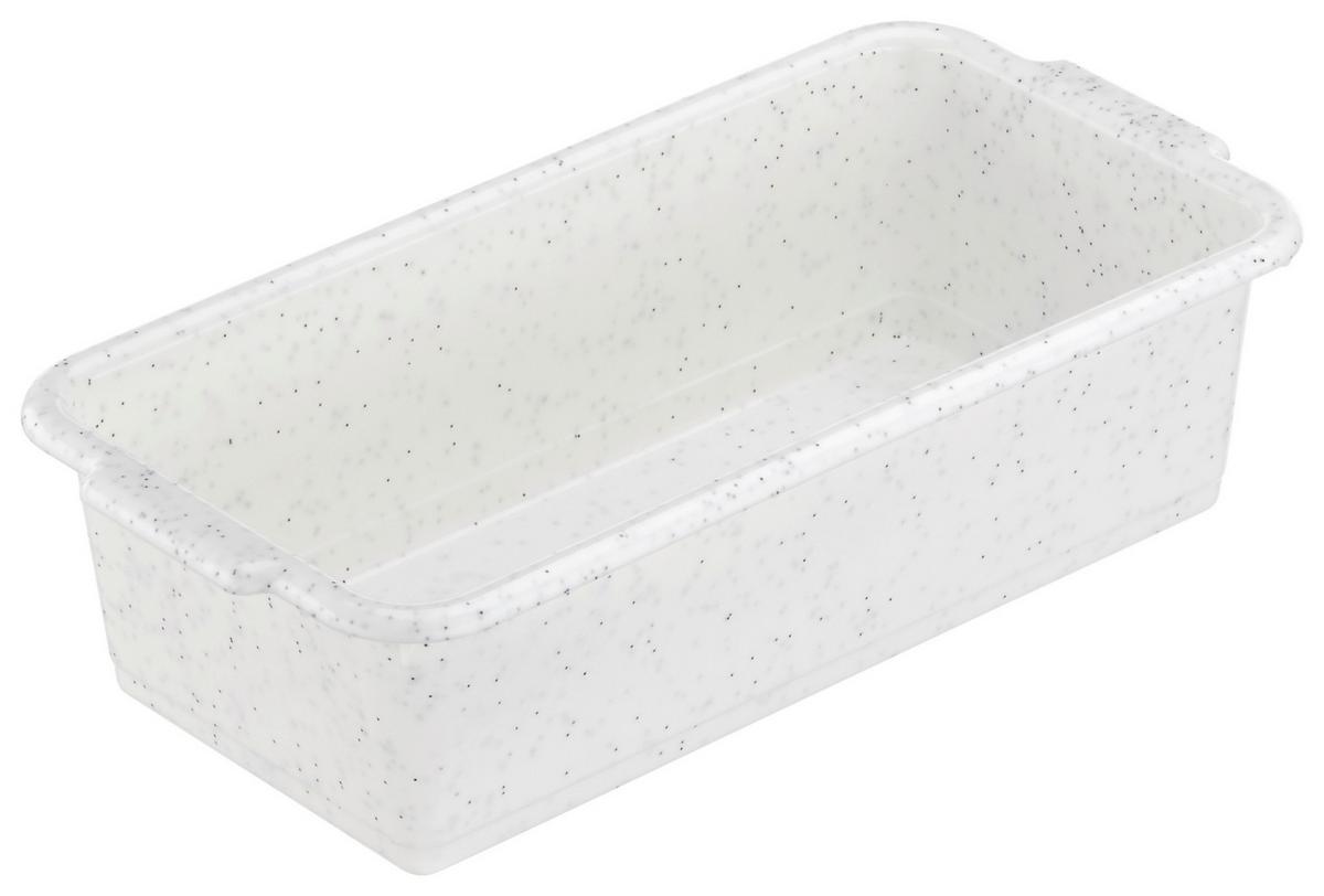 Aufbewahrungsbox Kunststoff 20x10x5,5 cm Versch. Farben - Blau/Weiß, KONVENTIONELL, Kunststoff (20/10/5,5cm)