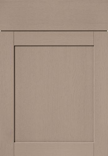 KÜCHENSCHRANKFRONT FRONT FERMO - Graubraun, MODERN - Vertico