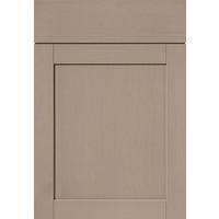 KÜCHENSCHRANKFRONT FRONT FERMO - Graubraun, MODERN - Vertico