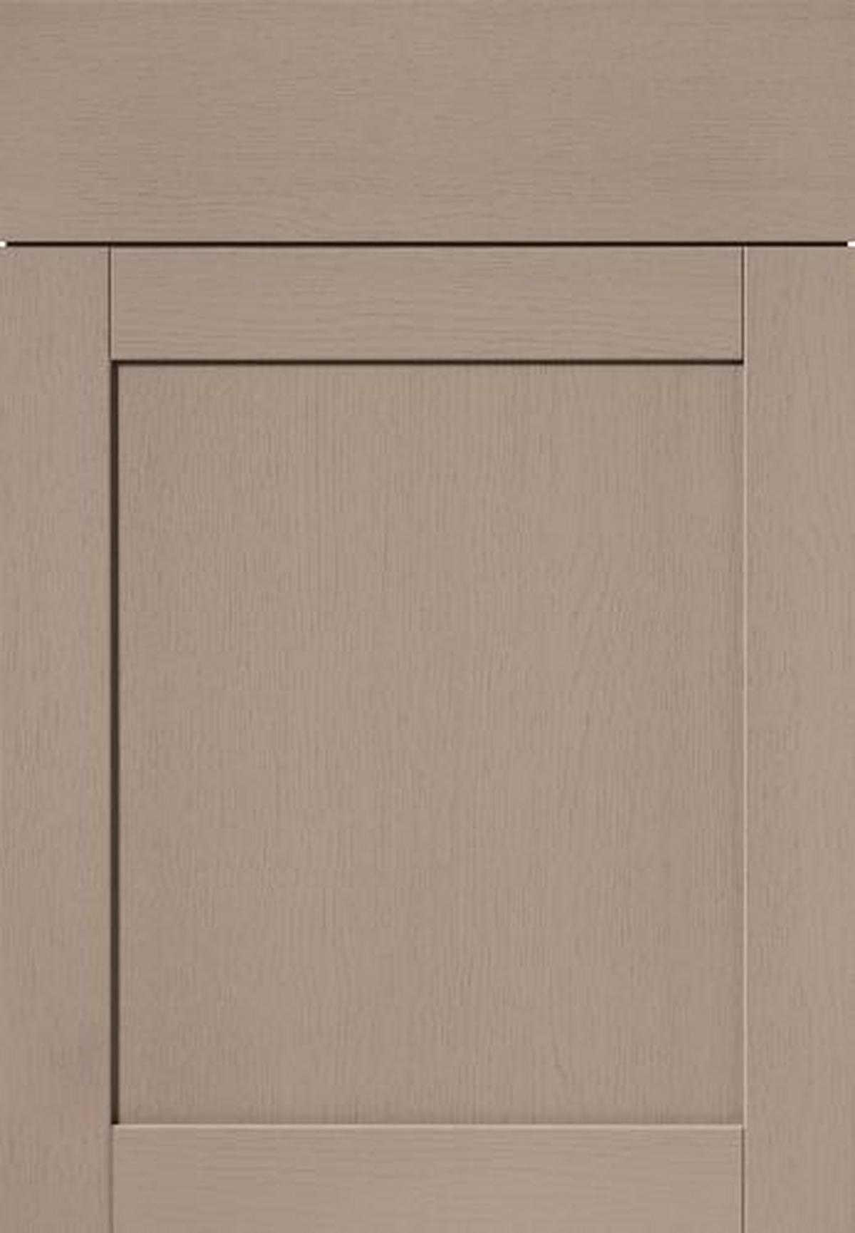 KÜCHENSCHRANKFRONT FRONT FERMO - Graubraun, MODERN - Vertico