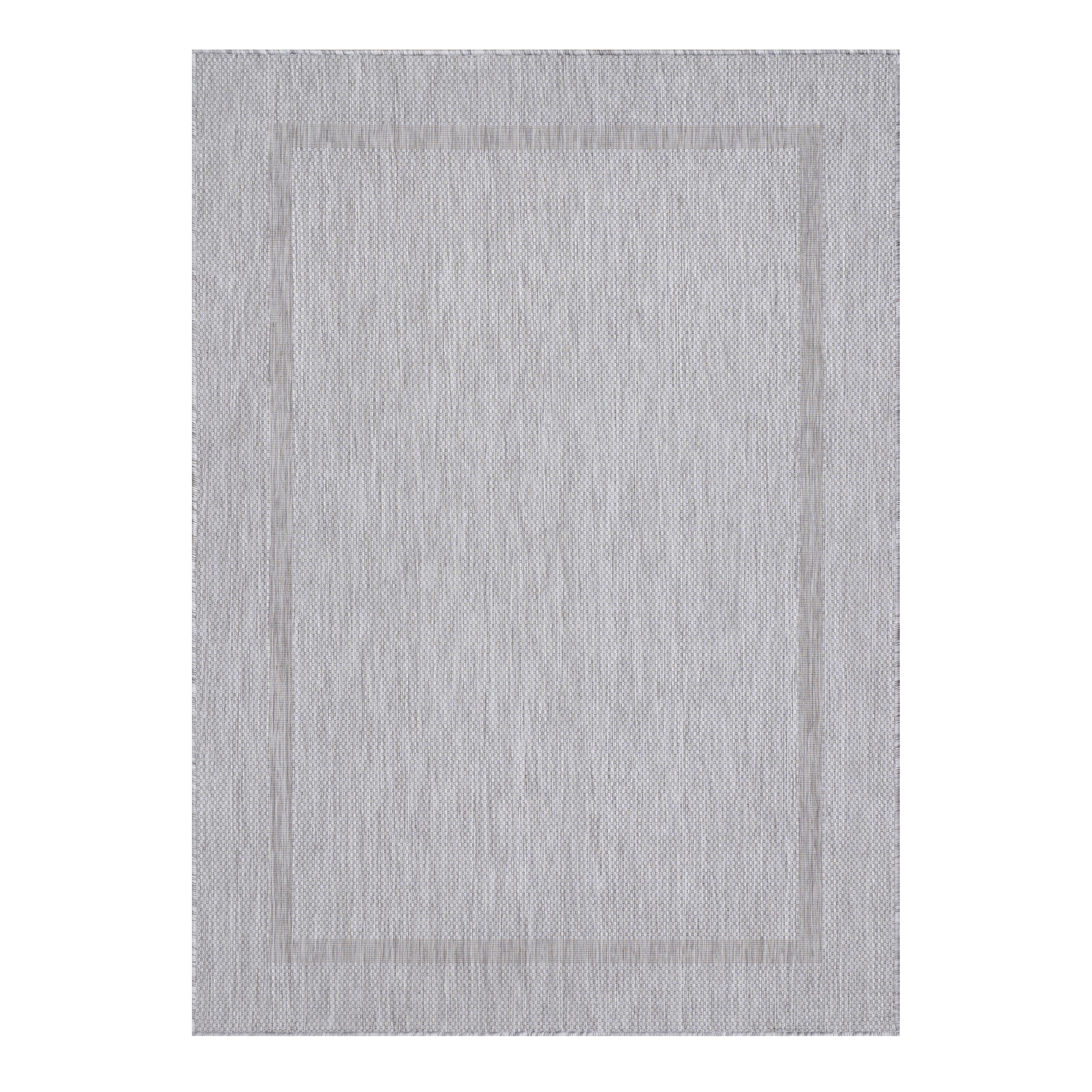 Flachwebeteppich Relax - Silberfarben, Basics, Textil (160/230cm) - Novel