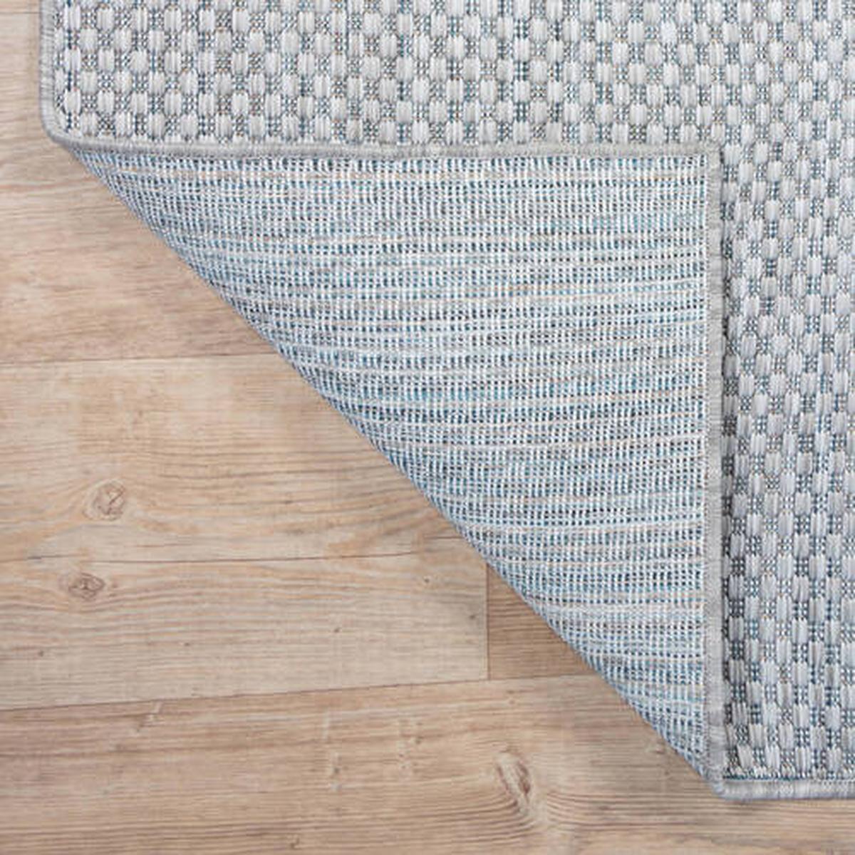 Outdoorteppich Melissa - Hellgrau, KONVENTIONELL, Textil (120/170cm)