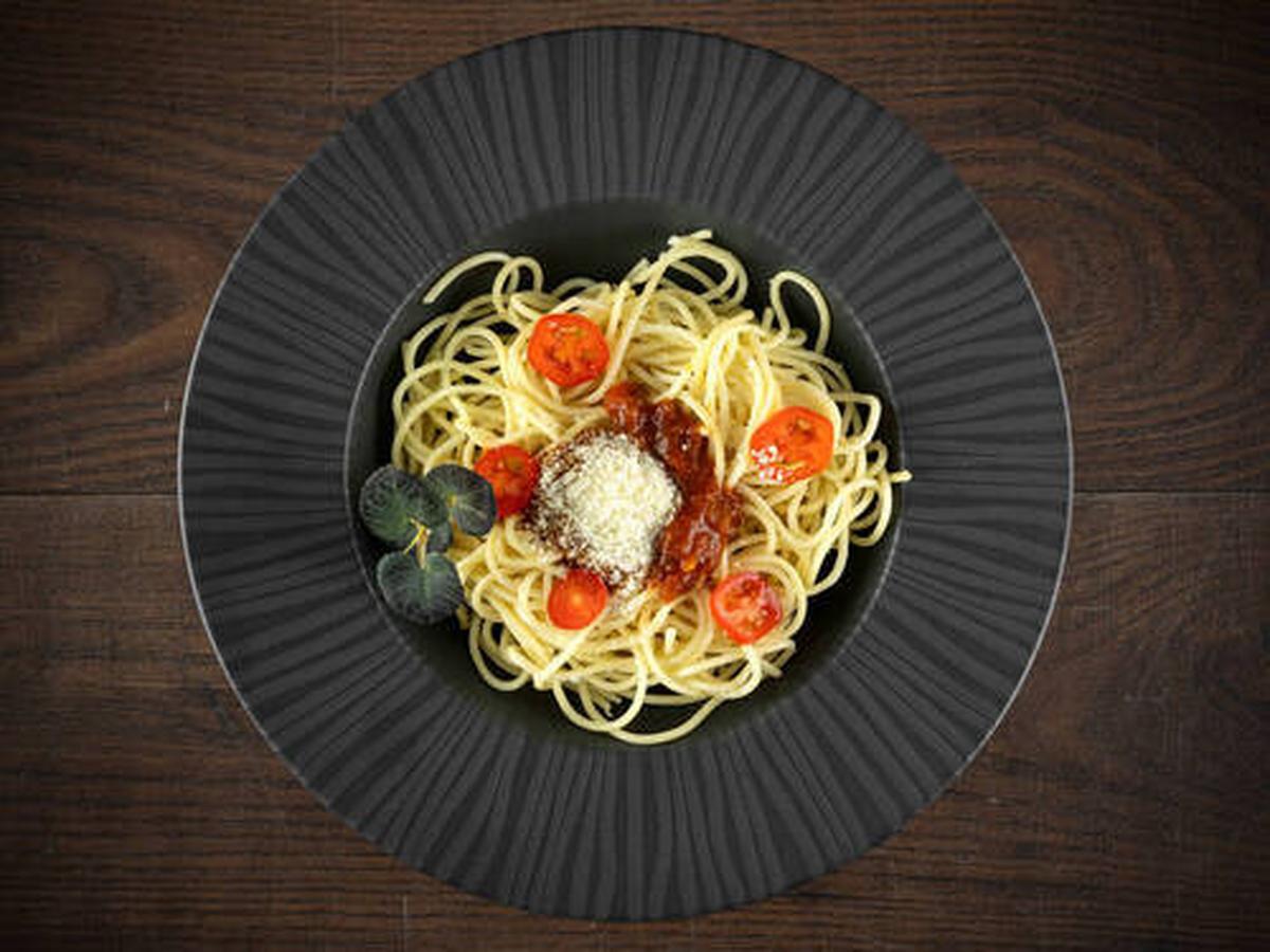 Pastatellerset 21820 Vesuvio Black, Pastaset - Anthrazit, Trend, Keramik (27cm) - Creatable