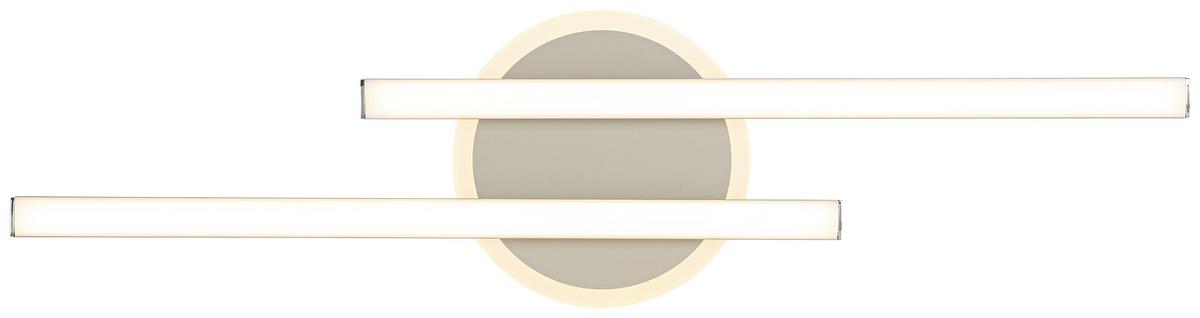 STROPNÉ LED SVIETIDLO OLGA - piesková, Modern, kov/plast (58/15/5cm) - Mömax