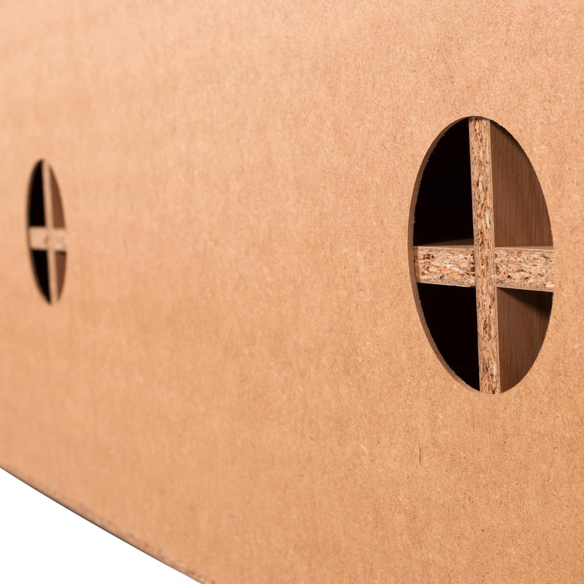 Lowboard Zuma Eichefarben B: 200cm - Eichefarben, Design, Holz (200/52/45cm) - Livetastic